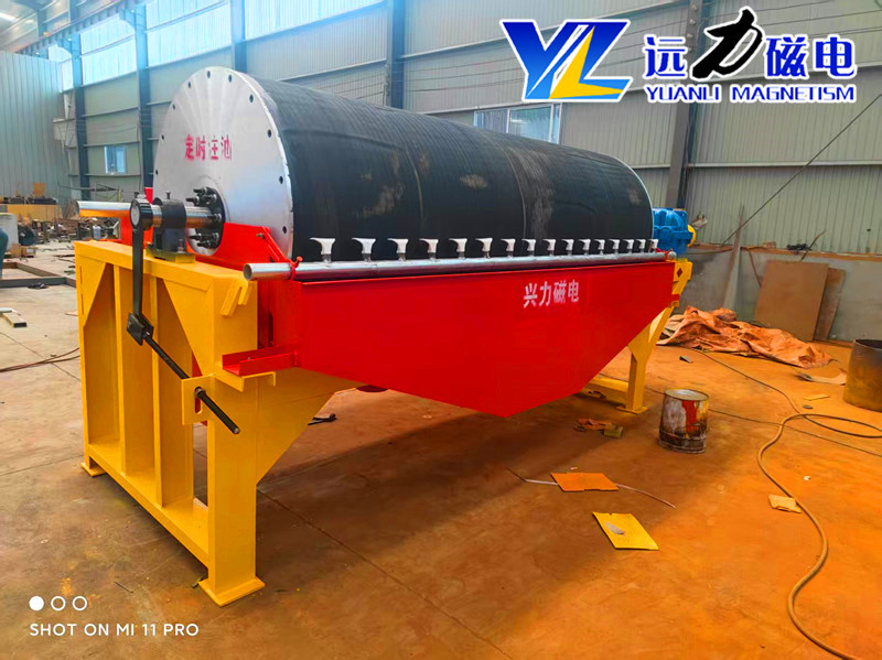磁铁矿 CTS1230 湿式永磁筒式磁选机：实力厂家、现场案例与行业参考
