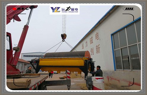 永磁筒式磁选机，湖北CTB-718永磁筒式磁选机优缺点_磁铁如何分布_湖北CTB-718永磁筒式磁选机优缺点不吸铁如何处理
